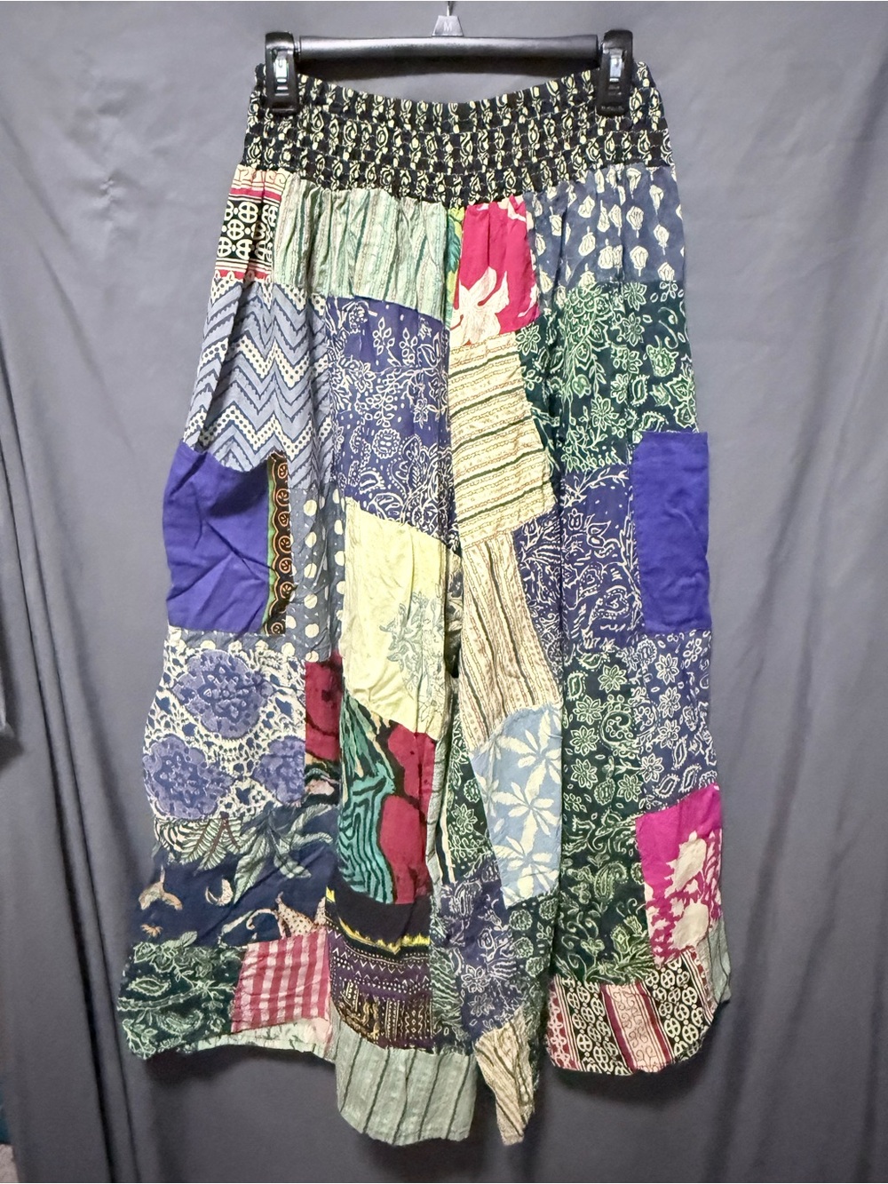 Jackpot Wide Leg Patchwork Pants
